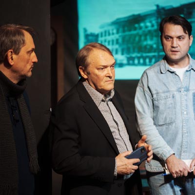 16 декабря к Дню освобождения Калинина в театре прошла открытая читка пьесы Виктора Ивановича Куликова "Сыновья"