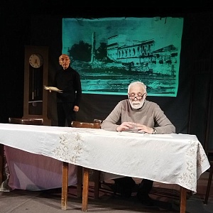 16 декабря к Дню освобождения Калинина в театре прошла открытая читка пьесы Виктора Ивановича Куликова "Сыновья"