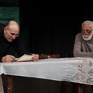 16 декабря к Дню освобождения Калинина в театре прошла открытая читка пьесы Виктора Ивановича Куликова "Сыновья"