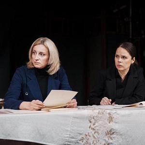 16 декабря к Дню освобождения Калинина в театре прошла открытая читка пьесы Виктора Ивановича Куликова "Сыновья"