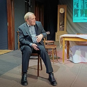 16 декабря к Дню освобождения Калинина в театре прошла открытая читка пьесы Виктора Ивановича Куликова "Сыновья"