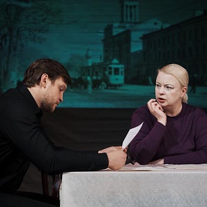 16 декабря к Дню освобождения Калинина в театре прошла открытая читка пьесы Виктора Ивановича Куликова "Сыновья"